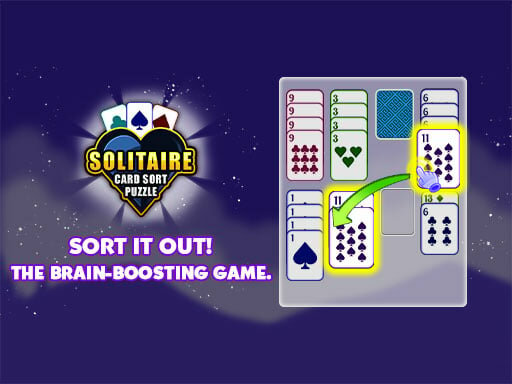 casual game:Solitaire Card Sort Puzzle