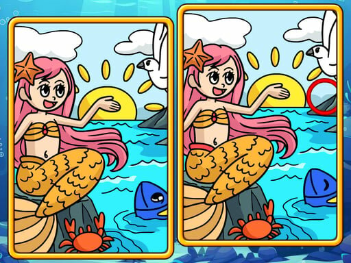 casual game:Mermaids: Spot The Differences