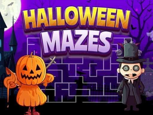 casual game:Halloween Mazes