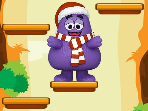 casual game:Grimace Shake Jump