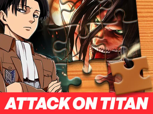 casual game:Attack on Titan Puzzle Jigsaw 