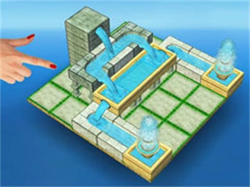 casual game:Water Flow Puzzle Game