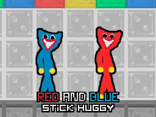 casual game:Red and Blue Stick Huggy