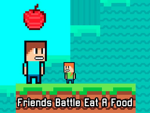 casual game:Friends Battle Eat A Food