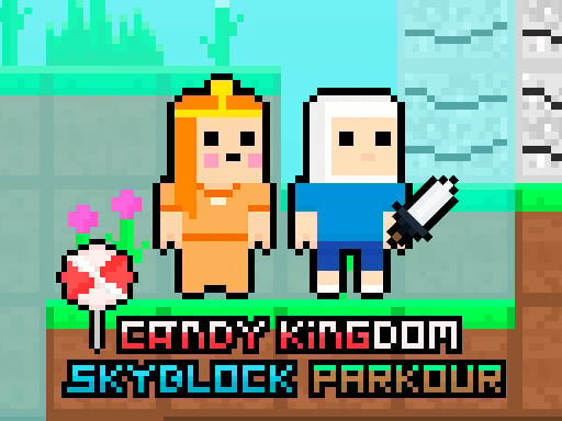 casual game:Candy Kingdom Skyblock Parkour