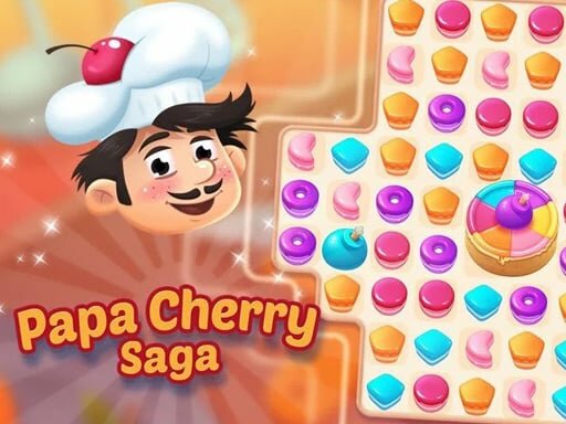 casual game:Papa Cherry Blast Saga