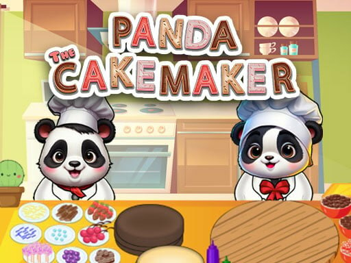 casual game:Panda The Cake Maker