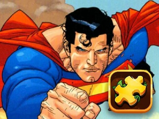 casual game:Superman Hero Jigsaw Challenge