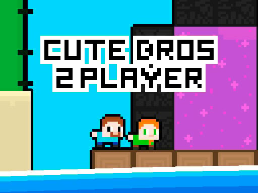 casual game:Cute Bros 2 Player