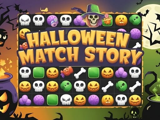 casual game:Halloween Match Story