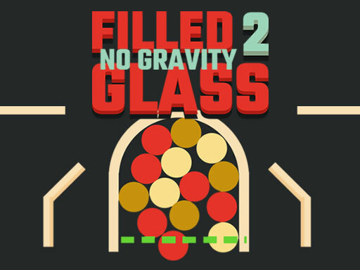 casual game:Filled Glass 2: No Gravity