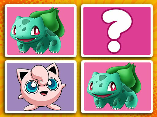 casual game:PokeWorld Find Pairs