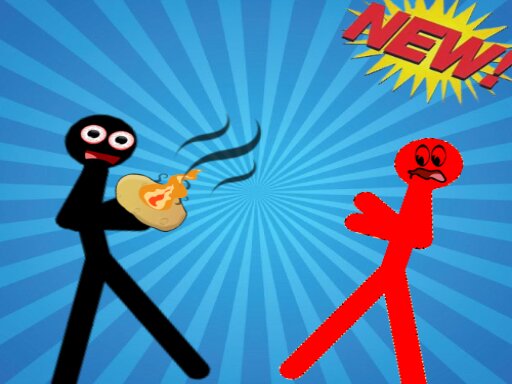 casual game:Stickman Hot Potato