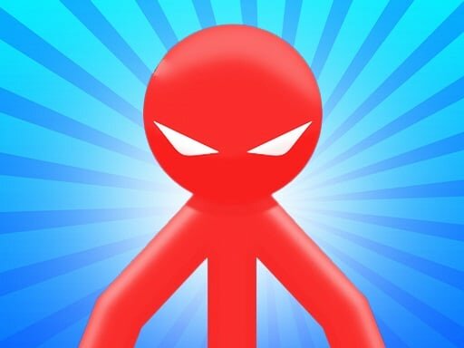 casual game:Red Stickman vs Monster School