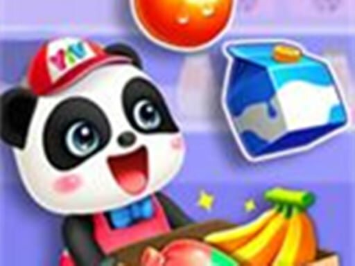 casual game:Cute Panda Supermarket - Fun Shopping