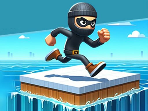 casual game:Coin Thief 3D Race