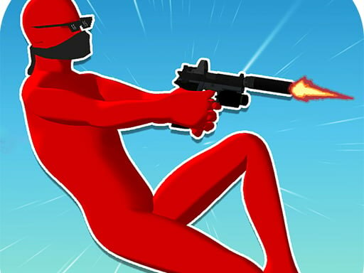 casual game:Gun Rush - Gun Shooter and Parkour