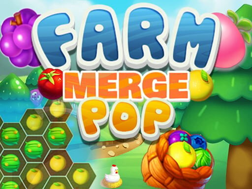 casual game:Farm Merge Pop