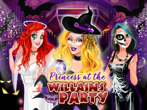 casual game:PRINCESS AT THE VILLAINS PARTY