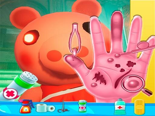 casual game:Piggy Hand Doctor Fun Games for Girls Online