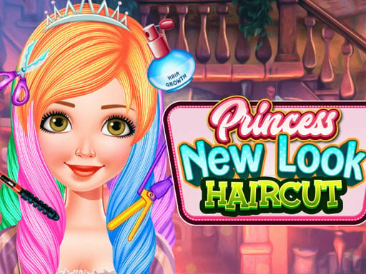 casual game:PRINCESS NEW LOOK HAIRCUT