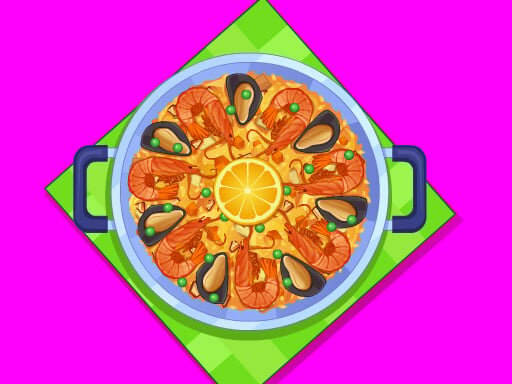 casual game:Authentic Spanish Paella