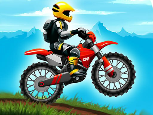 casual game:Moto X Trial Racing