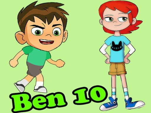 casual game:Ben 10 Run Adventure