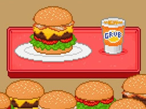 casual game:Ultra Pixel Burgeria