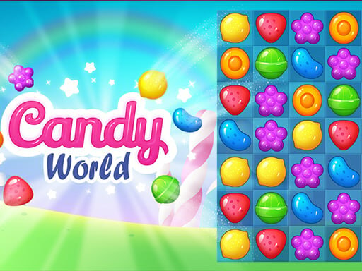 casual game:Candy World bomb