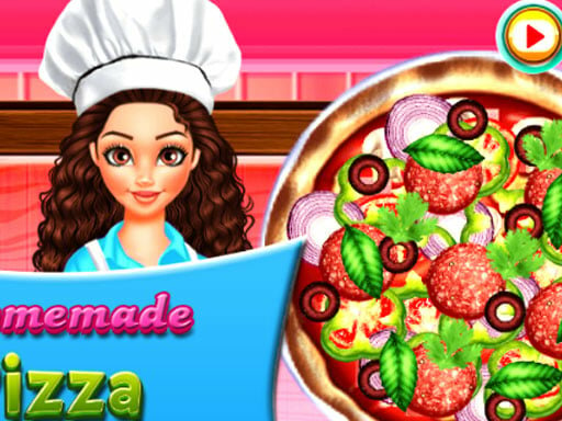 casual game:HOMEMADE PIZZA COOKING