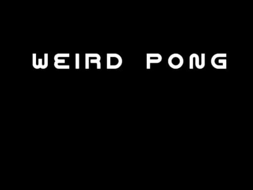 casual game:Weird Pong