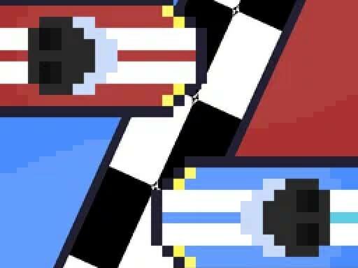 casual game:Pixel Racers