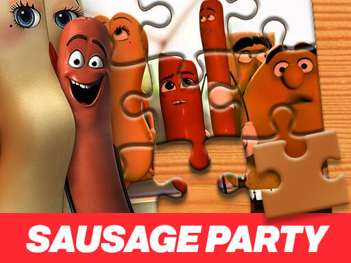 casual game:Sausage Party Jigsaw Puzzle