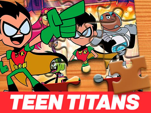 casual game:Teen Titans Go Jigsaw Puzzle