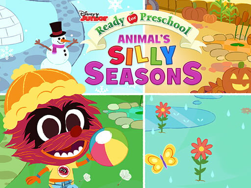 casual game:Muppet Babies: Animal Silly Seasons