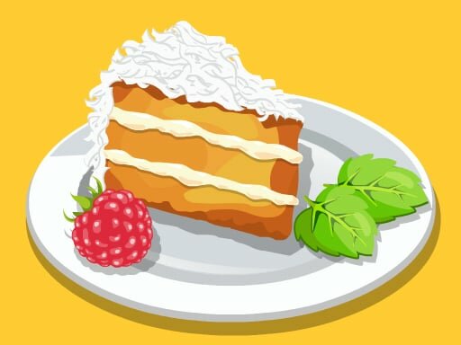 casual game:Almond coconut cake	