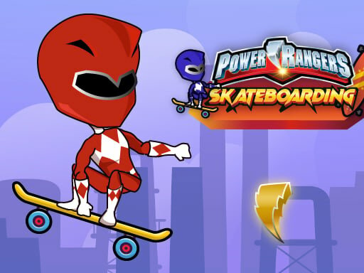 casual game:Power Rangers Skateboading