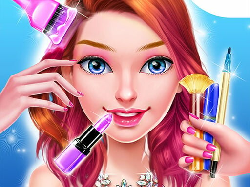 casual game:High School Date Makeup Artist - Salon Girl Games