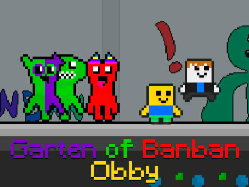 casual game:Garten of Banban Obby