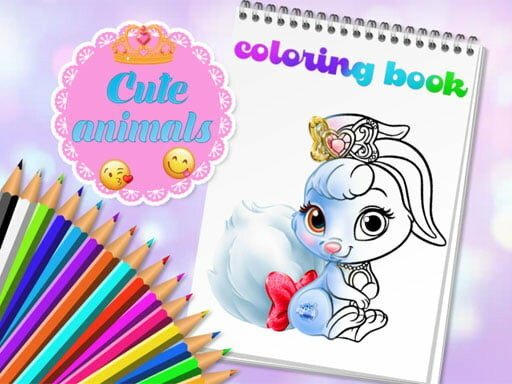 casual game:Cute Animals Coloring Book