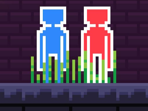 casual game:Red Stickman and Blue Stickman