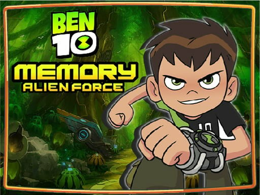 casual game:Ben 10 Memory Alien Force